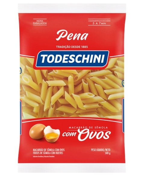 MAC TODESCHINI OVOS PENA 500G