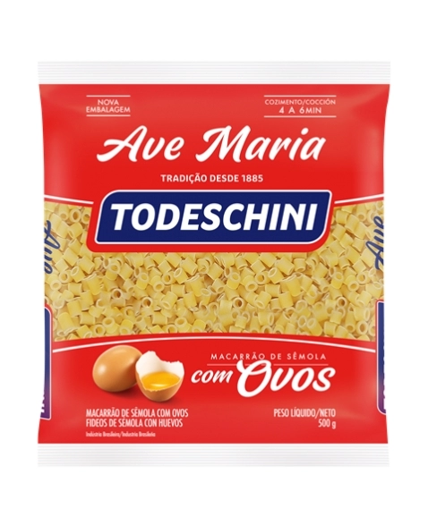 MAC TODESCHINI OVOS AVE MARIA 500G