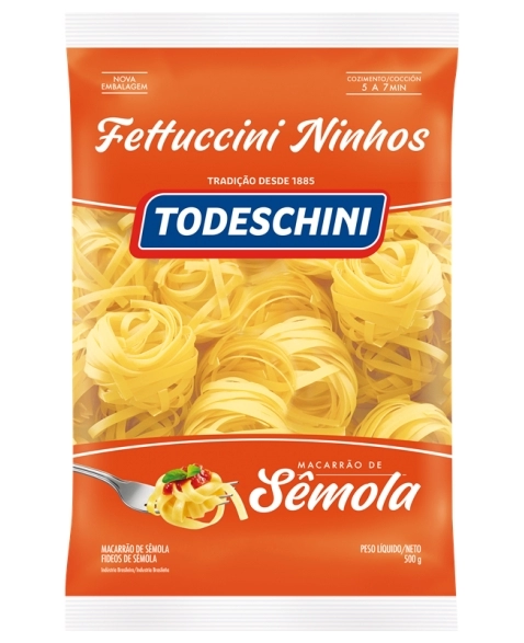 MAC TODESCHINI SEMOLA FETTUCCINI NINHOS 500G