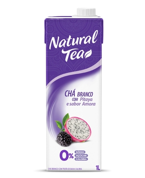 NATURAL TEA MAG CHA BRANCO PITAYA E AMORA 1000ML