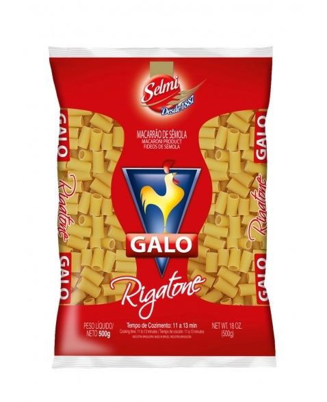 MAC GALO SEMOLA RIGATONE 500G