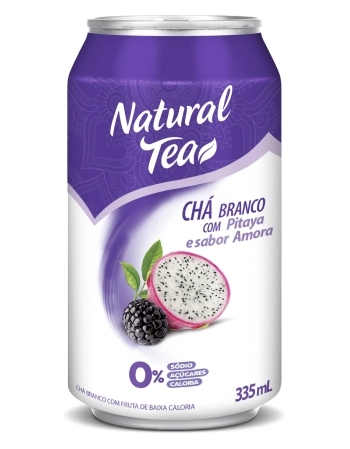 NATURAL TEA MAG LATA CHA BRANCO PITAYA E AMORA 335ML