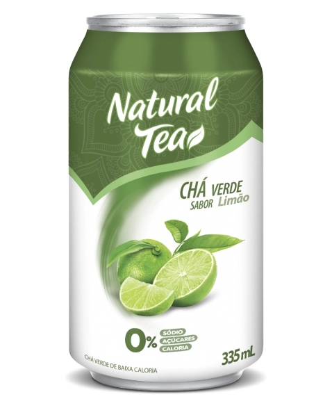 NATURAL TEA MAG LATA CHA VERDE C LIMAO 335ML