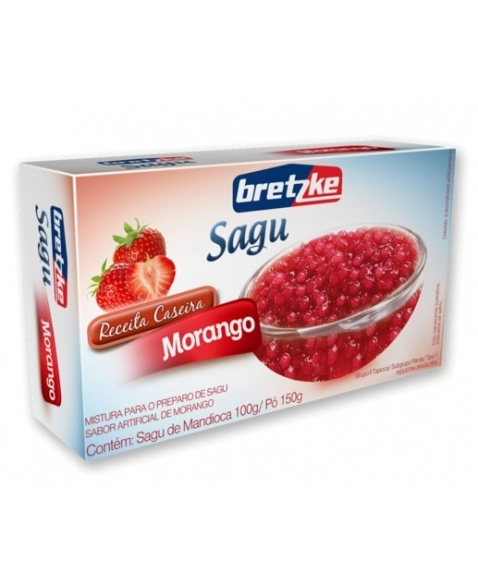 SAGU BRETZKE MORANGO 250G