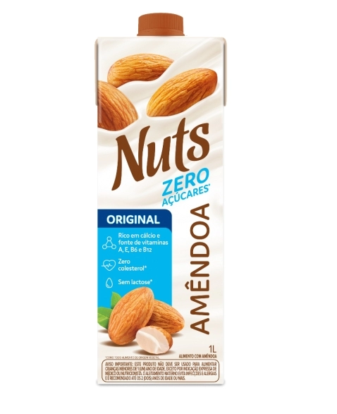 NUTS AMENDOA ORIGINAL ZERO 1000ML