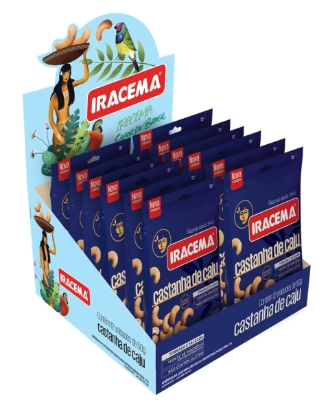 CASTANHA DE CAJU IRACEMA DPL 12X50G