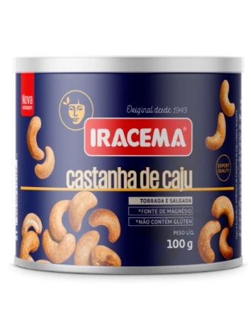 CASTANHA DE CAJU IRACEMA 100G