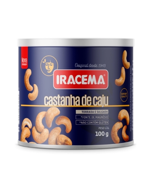 CASTANHA DE CAJU IRACEMA 100G