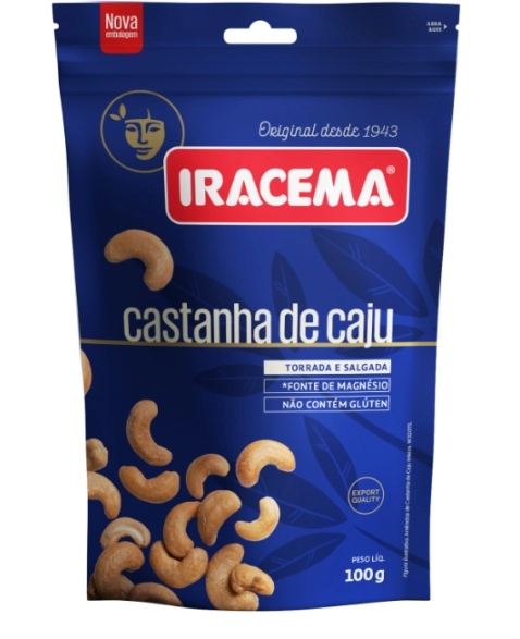 CASTANHA DE CAJU IRACEMA POUCH 100G