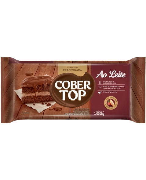 BARRA COBERTOP AO LEITE 1,01KG