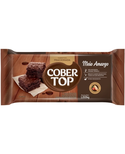 BARRA COBERTOP MEIO AMARGO 1,01KG