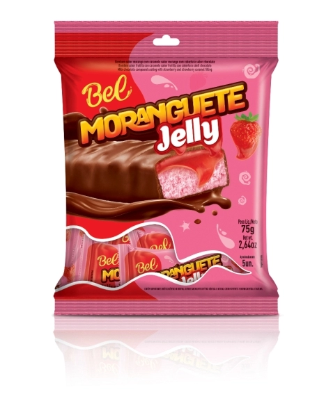 BOMBOM MORANGUETE JELLY 75G