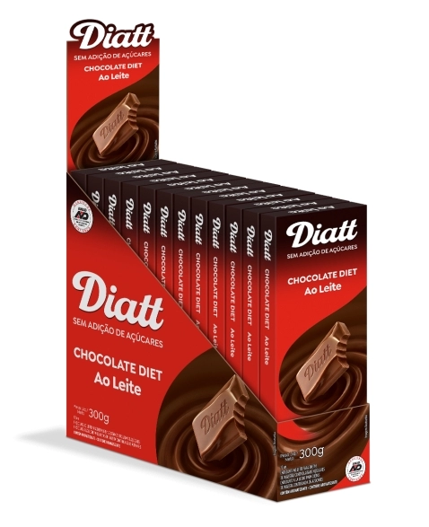 DIATT TAB AO LEITE DP 12X25G