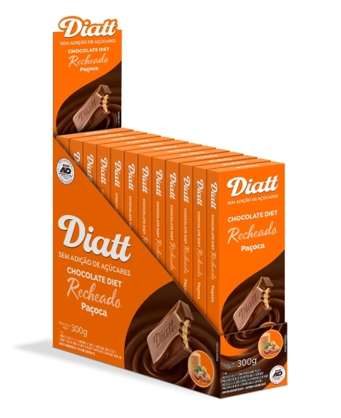 DIATT TAB RECH AO LEITE C PACOCA DP 12X25G