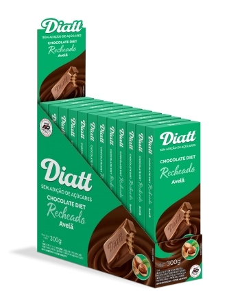 DIATT TAB RECH AO LEITE C AVELA DP 12X25G