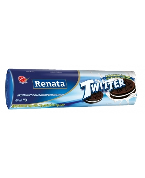 RECH RENATA TWITTER CHOC BAUNILHA 112G