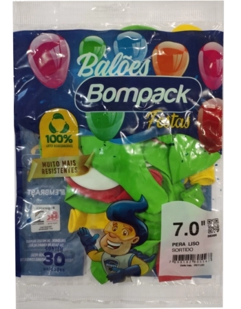 BALAO LISO N7 BOMPACK MISTO C 30UN