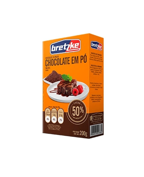 CHOCOLATE EM PO 50 BRETZKE DPL 200G