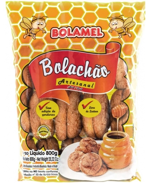 BOLACHAO ARTESANAL BOLAMEL 800G