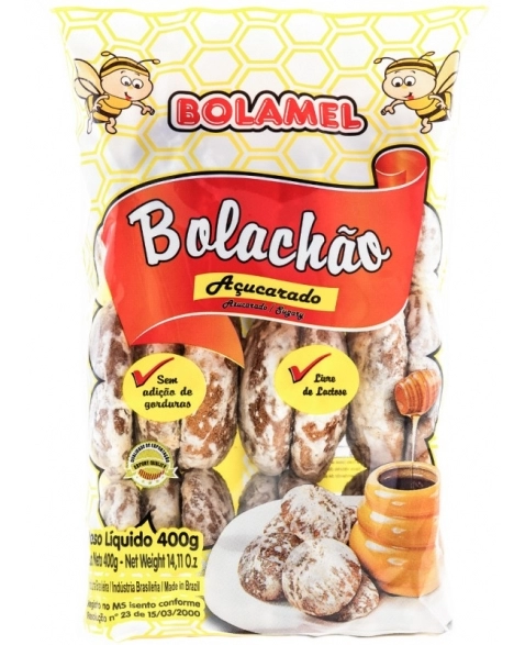 BOLACHAO ACUCARADO BOLAMEL 400G