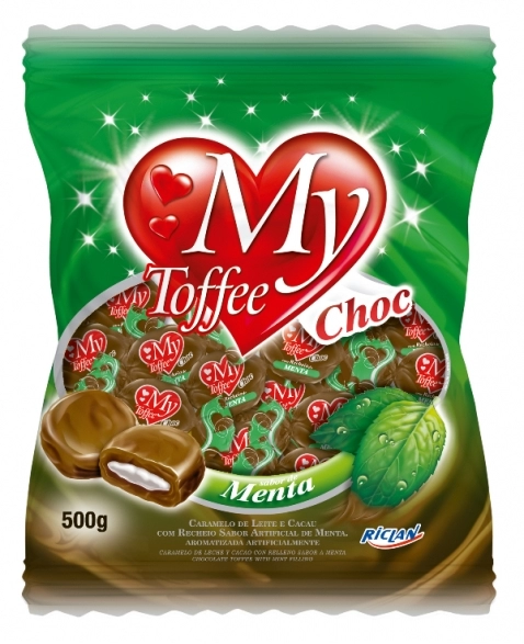 BALA MY TOFFEE CHOC MENTA 500G