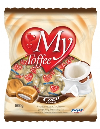 BALA MY TOFFEE LEITE COCO 500G