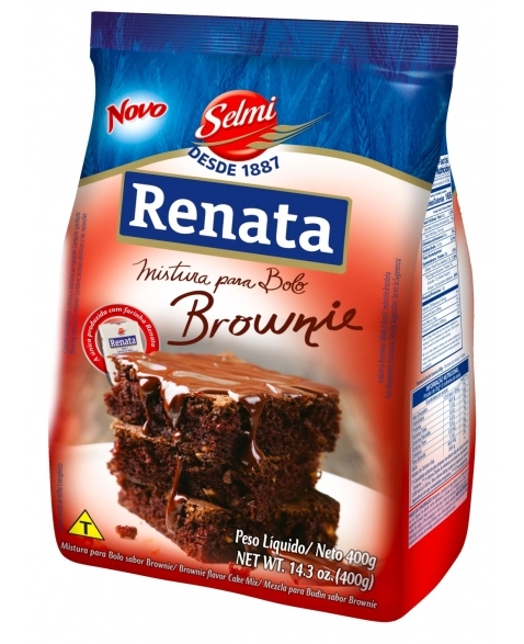 MISTURA BOLO RENATA BROWNIE 400G