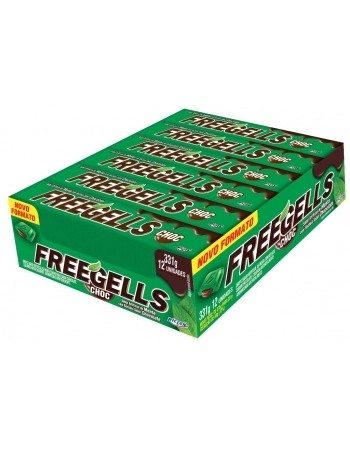 DROPS FREEGELLS PLAY MENTA REC CHOC 12UN