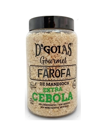 FAROFA MAND DGOIAS EXTRA CEBOLA POTE 200G