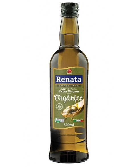 AZEITE RENATA ORGANICO VIDRO 500ML