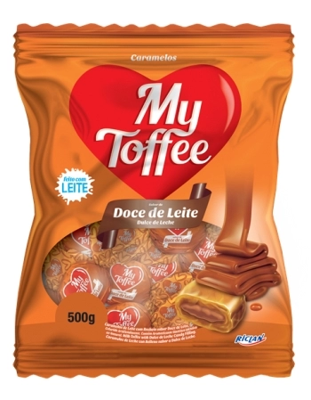 BALA MY TOFFEE DOCE DE LEITE 500G