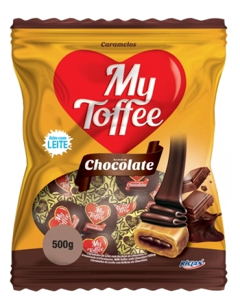 BALA MY TOFFEE LEITE CHOC 500G