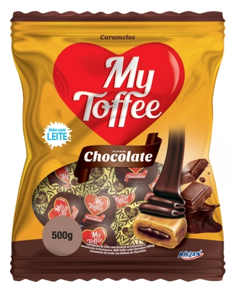 BALA MY TOFFEE LEITE CHOC 500G