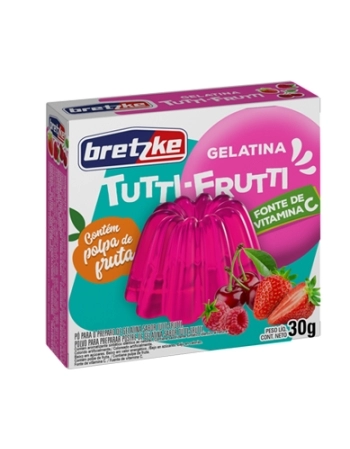 GELATINA BRETZKE TUTTI FRUTTI 30G