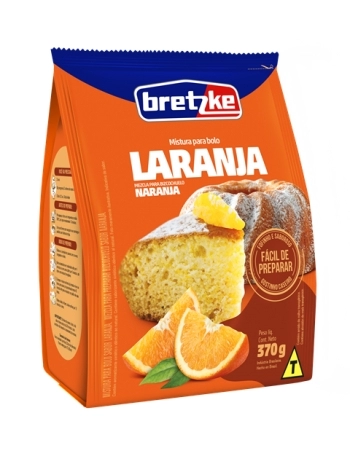 MISTURA BOLO BRETZKE LARANJA 370G