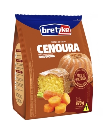 MISTURA BOLO BRETZKE CENOURA 370G