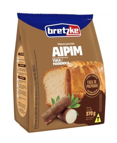 MISTURA BOLO BRETZKE AIPIM 370G