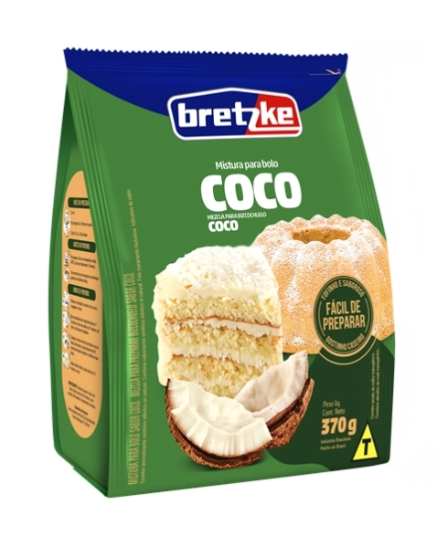 MISTURA BOLO BRETZKE COCO 370G