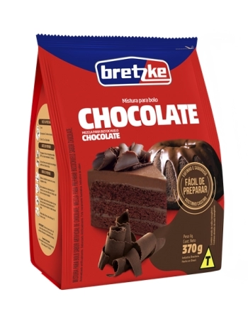 MISTURA BOLO BRETZKE CHOCOLATE 370G