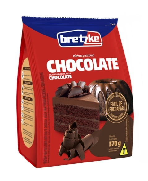 MISTURA BOLO BRETZKE CHOCOLATE 370G