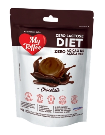 BALA MY TOFFEE ZERO LACTOSE CHOC 52G