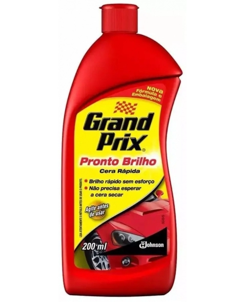 CERA LIQ GRAND PRIX PRONTO BRILHO 200ML