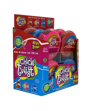 CHICLE KIDS TWIST DPL 12