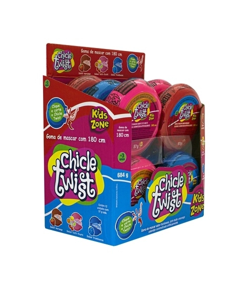 CHICLE KIDS TWIST DPL 12