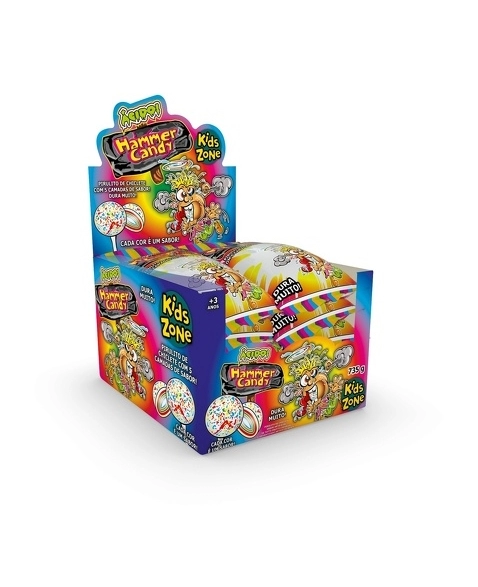 PIRULITO KIDS HAMMER CANDY 15X49G