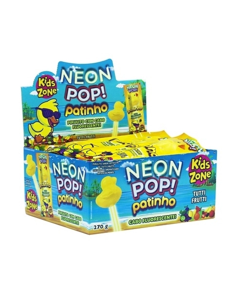 PIRULITO KIDS NEON POP PATINHO 30X9G