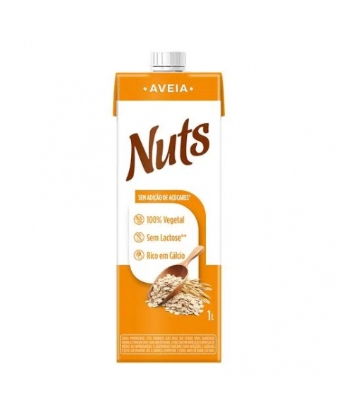 NUTS BRITVIC ALIMENTO C AVEIA ZERO 1000ML