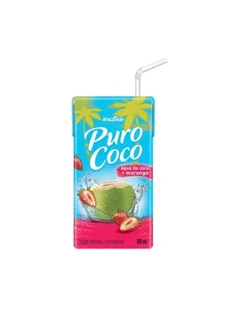 AGUA COCO PURO COCO MORANGO 180ML