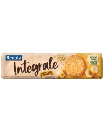 BISC RENATA INTEGRALE AVEIA MEL E BANANA 150G