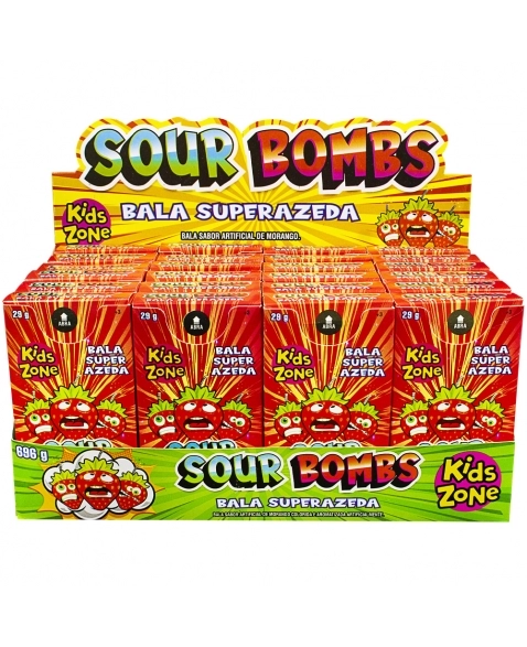 KIDS SOUR BOMBS 24UN